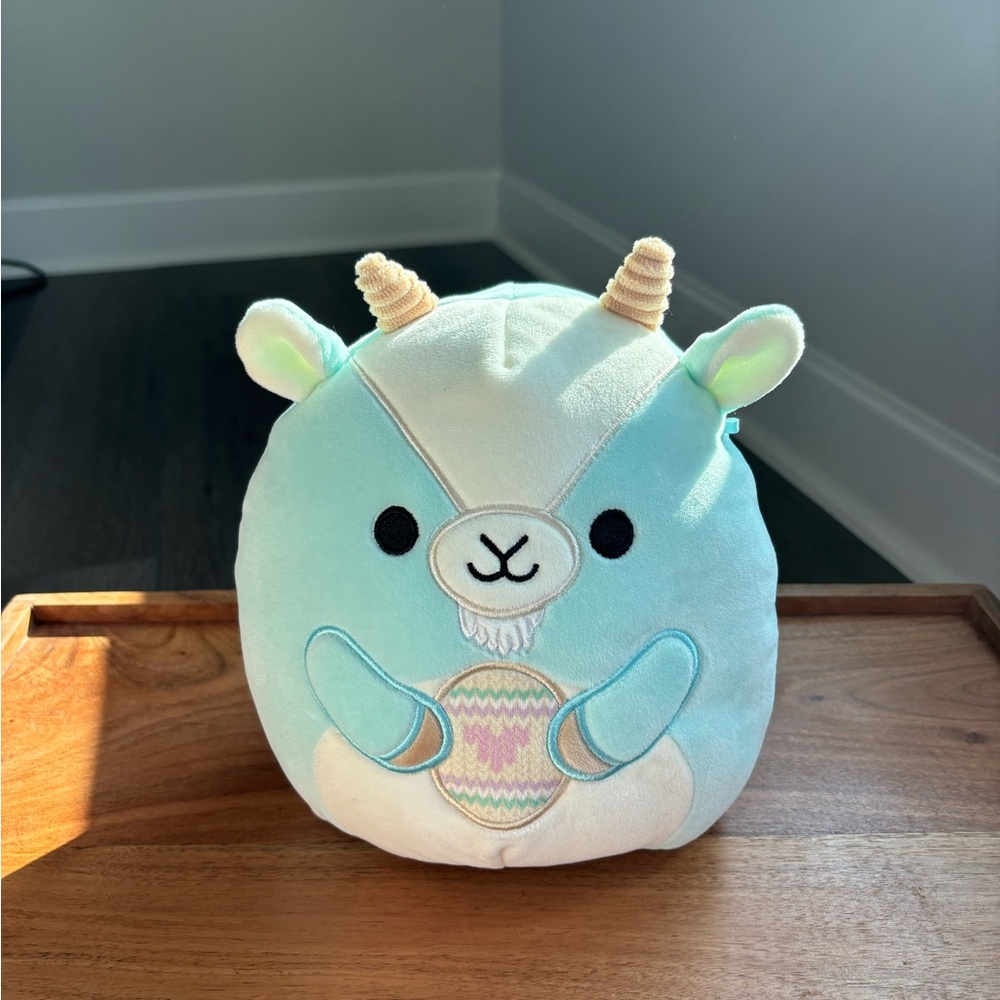Squishmallows Blue and Cream Stuffed Animal